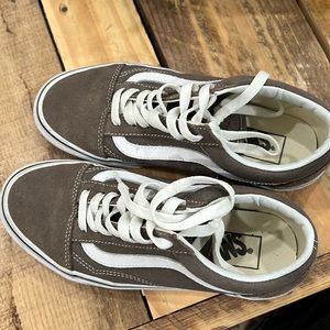 Womens Vans old Skool Taupe size 6.5